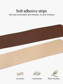 5对防水提拉塑形带，预裁切胶带，适用于女性，收紧松弛下垂的皮肤，平坦小腹，消除背部和腹部脂肪（矩形）