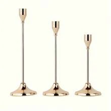 3/6pcs Christmas Candle Holders, Ramadan Tall Cone Candle Stands, Suitable For Home Holidays, Anniversary Parties, Dining Table Decor, Christmas Dinners, Weddings, Does Not Include Candles - Multicolor - View 3