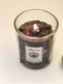 天然大豆蜡咖啡香氛蜡烛，无烟持久，适合客厅放松、咖啡爱好者、卧室使用，助眠香氛。 - 杯子蠟燭 - 查看 14