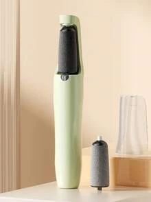 1pc Electric Foot Grinder, Callus Remover, USB Rechargeable Foot File For Thick Calluses And Dead Skin, 300mAh Lithium Battery, Ergonomic Design, Green And Purple Foot Grinder, Professional Foot Care Tool, Perfect Gift For Men And Women - Multicolor - View 12