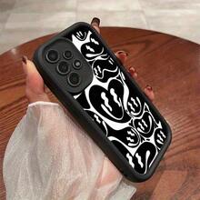 Funda para móvil con diseño exclusivo, compatible con los modelos  S25, S24, S23, S22, S21 y la serie A, así como con los  17, 16, 15, 14, 13, 12, 11 y Pro Max. Modelos de la serie MOTO. Perfecta como regalo de Navidad para mujeres. - Negro - Ver 3
