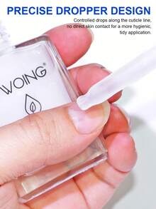 TWOING 角质软化液 30ml 指甲角质软化剂 植物性指甲滋养护理 角质保湿 防倒刺指甲边缘 指甲护理工具 - 白色 - 查看 6