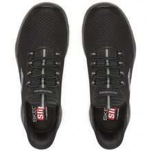 Skechers Men Casual Athletic Shoes - Black - View 5
