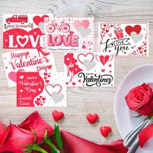 12张/套，情人节刮刮卡，生日DIY游戏，情侣婚礼用品，贴纸，派对用品 - 精致小企业派对礼品卡 - 彩色 - 查看 2