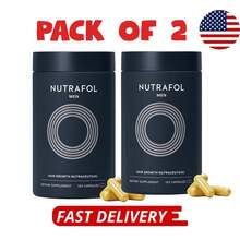 Nutrafol Men's Hair Growth Supplements, Clinically Tested Visibly Thicker Hair And Scalp Coverage, Dermatologist Recommended - 1 Month Supply Healthcare Fitness Edible Dietary Clinically Proven Hair Growth Supplement - 2 Month Supply - View 1
