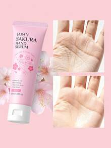 LAIKOU 1 Set Duradero Kit de Cuidado de Manos con Fragancia Japonesa Reikou Sakura (Cera de Manos Sakura 50g + Crema de Manos Sakura 30g + Esencia de Manos Sakura 50ml + Jabón de Manos Sakura 4g), Fragancia de Larga Duración, Previene la Sequedad y las Arrugas, Cuidado de Manos Blanqueador, Adecuado para Mujeres, Madres, Esposas, Hermanas, Adolescentes, Novias, Ideal para Viajes, Campamento, Senderismo, SPA al Aire Libre, También un Regalo Pensativo para Novias - 4 piezas - Ver 6