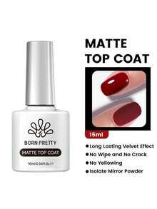 BORN PRETTY 10ml 底胶超级亮面封层套装 指甲油凝胶套装 超亮泽持久封层 哑光封层