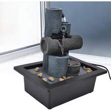 Jeanoko Fuente de Agua Interior, Fuentes Decorativas de Roca de tamaño para decoración de oficinas(  4) - 1 - Ver 3