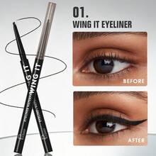 Pudaier 持久凝胶眼线笔 – 防水、防晕染、精准笔尖，打造浓郁眼妆 - 01 Black - 查看 10