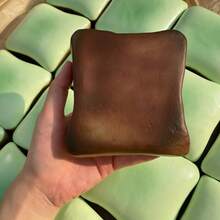 1个慢回弹黄油吐司造型挤压玩具 - 超柔软慢回弹减压玩具，生日、派对礼品的完美之选 - 彩色 - 查看 5