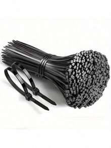 Black Industrial Self-Locking High Strength Nylon Cable Ties