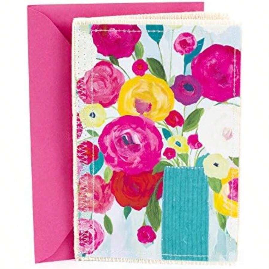 Hallmark - Tarjeta de Firma tarjeta de felicitación de día de la Madre (Little Recordatorio), Little Reminder(Fuerza, Belleza, Amor) - Multicolor - Ver 1