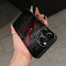 Graffiti mobile phone case designed with urban style and bold lettering suitable for  16 15 14 13 12 and 11 Pro models made of TPU material and provides shockproof protection Perfect for family friends children birthdays spring holidays boyfriends girlfriends and Valentine's Day gifts Suitable for Galaxy S22 S23 S24 S25 FE PLUS EDGE ULTRA Galaxy A15 4G/5G  A35 5G A55 5G A14 4G/5G A34 5G A54 5G A53 5G A16 4G/5G A13 5G/A04S 4G  Suitable  17PROMAX 17AIR 17pro 17 16plus 16E 16promax 16 16pro 15promax 15pro 15plus 14promax 14plus 14Pro 13promax 13Pro 13MINI 12promax 12Pro 12MINI 11promax 11Pro XSMAX XR X/XS HONOR 90LITE HONOR 90PRO MAGIC6PRO MAGIC7PRO VIVO Y36#4G VIVO S16 VIVO S16E VIVO S18PRO VIVO V50LITE#4G VIVO Y02S VIVO Y02 VIVO Y10 VIVO Y16 VIVO Y20 VIVO Y22S VIVO Y91C VIVO Y91 OPPO A1#5G OPPO A16K OPPO A16 OPPO A17K OPPO A17 OPPO A18 OPPO A1PRO OPPO A35#2021 OPPO A57#4G - Negro - Ver 4