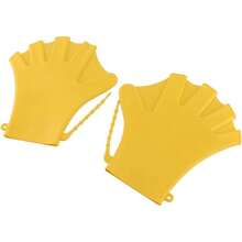 aqxreight de Natacin de Parejas de Entrenamiento de Fitness Webbbed Silicon Swimming Glove Glove de Entrenamiento de Natacin Se Aumenta a Travs de la de Glovesswimming Mittenswater G - Amarillo - Ver 6