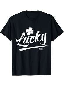 Camiseta de la suerte - Negro - Ver 1