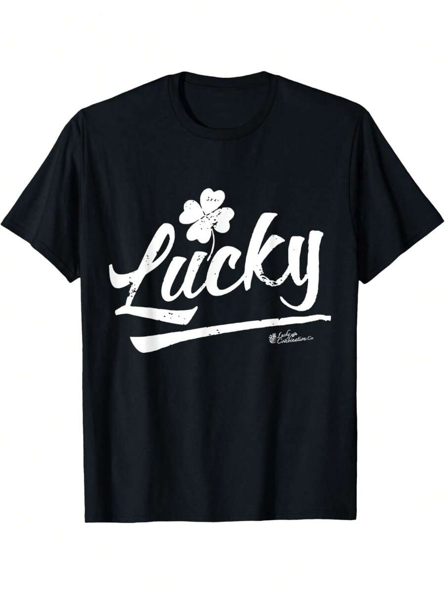 Camiseta de la suerte - Negro - Ver 1