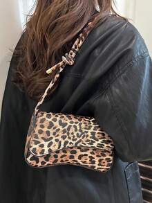 Bolso de hombro con solapa irregular y ajustable, de estilo minimalista y elegante. Adecuado para compras, carteras, jóvenes mujeres, estudiantes universitarios, recién llegados y trabajadores de oficina. Muy apropiado para oficinas, universidades, trabajo, negocios, viajes al trabajo, actividades al aire libre, viajes y salidas. - Multicolor - Ver 2