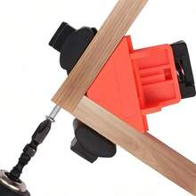 90 Degree Right Angle Clamp Fixture, Woodworking Frame Clamp, Quick Clamp Household Tool For Drilling And Installation, Woodworking Assistant - Red - View 11