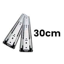 Kit Of 3 Pairs Of Telescopic Slide Rails In Various Sizes - Easy Installation - 鋁 - 查看 8