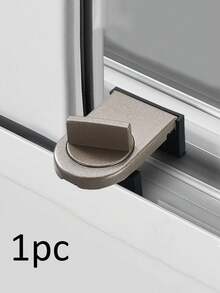 Heavy-Duty Aluminum Window Lock Stopper, Anti-Theft Window Fan Stopper, Window Lock, For Sliding Doors And Windows - Enhanced Anti-Theft Function, Window Fan Auxiliary Lock, Anti-Pinch And Anti-Drop Design, Safety Lock, Window Safety - Multicolor - View 15