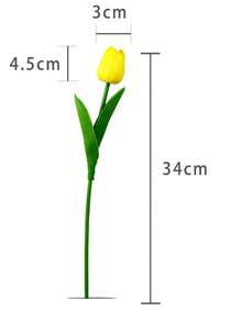 20pcs Artificial Tulip Flower Bouquet, Fake Flowers Decor, Realistic Home Decoration, Photography, Wedding Atmosphere