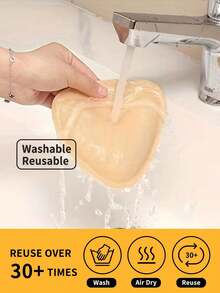 2pcs/12pcs Thick Double-Sided Invisible Bra Pads, Invisible Lift, Skin-Friendly Waterproof, Reusable, Suitable For Small Bust Women, With Nipple Covers, Applicable For Bikini, Swimwear - Multicolor - View 4