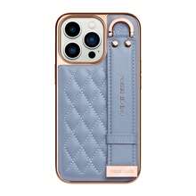 ONEGIF 超纤维皮革手机壳，带腕带和支架，适用于 16 Pro Max、15、14、13、12