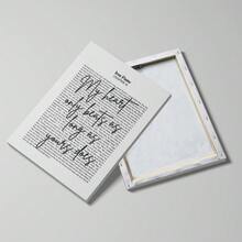 1pc Framed/Unframed Fourth Wing Book Quote Canvas Poster Bookclub Bookish Wall Art Print Painting For Book Lover,Apartment,Living Room,Bedroom,Modern Home Decoration - Multicolor - View 5