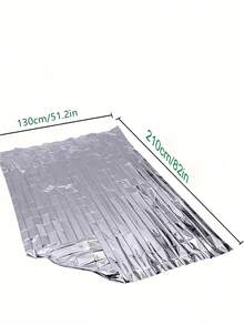 Lightweight Outdoor Camping Thermal Emergency Blanket Waterproof Windproof Survival Blanket Effective For Retaining Body Heat Reflective For High Visibility Suitable For Camping Hiking Trekking Mountaineering Survival All-Season For Men Women Outdoor Enthusiasts Camping Essential Gear Survival Gear - Multicolor - View 11