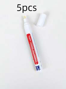 White Waterproof Quick-Drying Tile Grout Pen, Comes With Replacement Tips. Wall Grout Pen, Mold-Proof Decorative Grout Pen For Tiles, Floors, Bathroom. Tile Repair Tool, Home Decor Grout Pen, Tile Pen, Grout Pen, Cement Jointing Decorative Pen, Home Decor Christmas New Year Holiday Decorative Pen