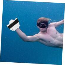 paletas de natacin Protector para Adulto Nadar Web Dedo Agua adaptar Azul Guantes de natacin palmeados Guante de natacin paletas de Mano Gel de slice - 15,00 x 12,50 x 1,00 cm + Multi - Ver 7