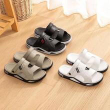 Ultra Comodas Sandalias de EVA para Hombre, Chanclas de Playa, Pantuflas Antideslizantes para Interior y Exterior, Casa, Bao - 27,0~28,0 cm D + negro - Ver 7