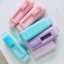 Borradores para estudiantes, borradores tipo tira de Bara, limpian sin dejar marcas, útiles para exámenes y oficina