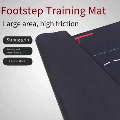 1Pc Basketball Training Mat - Anti-Slip Marked Zones | Dribbling/Shooting/Footwork | Home/Outdoor (All-Level Players), Clear Markings | Solo/Team Drills | Ball Handling & Court Awareness Boost,Anti-Slip Backing | Strategic Zones | Indoor/Outdoor (Enthusiasts Must-Have),Anti-Slip Multi-Patterns | Kids/Adult/Team Drills | Performance Boost (Gym/Park),Anti-Slip Tech | Comprehensive Zones | Dribbling/Shooting/Defense | Game Elevation