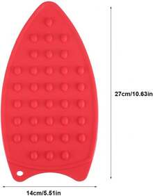 EstiloTendenciaMueble Para Planchar Ropa, Estera De Planchado De Silicona, Almohadilla De Descanso De Hierro De Silicona Multiuso, Base Para La Plancha Ropa Para Tabla De Planchar [Rojo]Calidad PremiumVersióN Mejorada - 1 - Ver 7