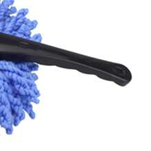 Brosse à cire en microfibre pour voiture : balai et plumeau pour nettoyer le tableau de bord sans le rayer, idéal pour la maison et le bureau. - Bleu azur - Voir 10