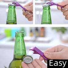 1pc/2Pcs/3Pcs Beer Bottle Opener Multifunctional Portable Aluminum Pocket Alloy Mini Key Pendant Personalise Bottle Openers - Multicolor - View 4