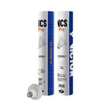 Victor NCSPRO Badminton Artificial Shuttle Carbon Shuttle Carbon Shuttle Pro Practice Balls 1 Dozen (Pack Of 12) - como en la foto - Ver 1