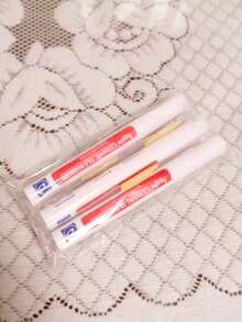 白色防水速干瓷砖填缝笔，墙面填缝笔，防霉装饰笔，适用于瓷砖、地板、浴室，瓷砖修补工具，家居装饰填缝笔，瓷砖笔，填缝笔，水泥接缝装饰笔，家居装饰新年节日装饰笔，墙面绘画，装饰笔 - 白色 - 查看 9