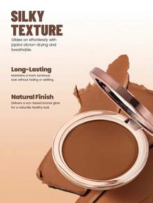 Pudaier 丝绸霜古铜色持久自然妆效古铜色修容不干燥透气彩妆面部彩妆化妆品 - #01 - 查看 4