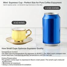 6 Sets Multi-Colored Ceramic Coffee Cups And Saucers, Suitable For Tea, Coffee, Milk, And Juice. Perfect For Home, Kitchen, Dining Room, And Leisure Settings. Especially Suitable For Outdoor Use, Weddings, Parties, Birthday Parties, And Banquets. - Multicolor - View 3