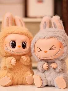 Pop Mart 100% 正品 THEMONSTERS 坐姿派对毛绒盲盒 - 密封神秘盒 - 随机密封收藏品（仅此一盒）