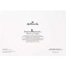 Hallmark Thomas Kinkade - Surtido de tarjetas de Navidad en caja, casas nevadas (40 tarjetas con sobres y sellos de aluminio)(Thomas Kinkade, Paz) - Multicolor - Ver 8