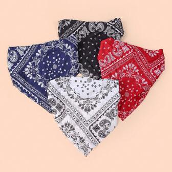 1 pieza Diadema elástica con estampado de cachemira y paisley, accesorio de moda para el cabello de estilo bohemio para mujeres, banda para el cabello de uso diario casual