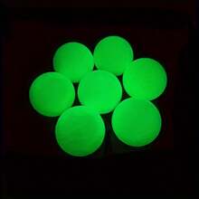 2 Packs Luminous Golf Balls: Automatic Fluorescent Balls For Night Training - Specially Designed For Golf Training - Multicolor - View 8