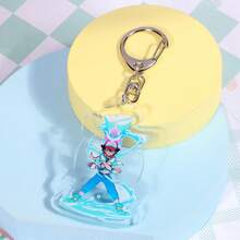 pocket monsters Pok é Mon Acrylic Keychain Anime Cartoon Keychain Backpack Accessories