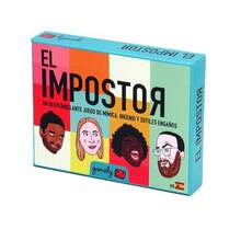 The Impostor – A Board Game Of Charades, Wit, And Subtle Deception; An Interactive Game To Develop Creativity, Improvisation Skills, And Make Everyone Laugh; Ideal For Group Game Sessions; Spanish Card Game - Black - View 3