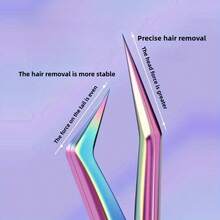 1/4pcs Set With Storage Box High Precision Stainless Steel Eyelash Tweezers, Blackhead Removal Tweezers, Full Set Of Eyelash Extension Tweezers, Acne Needle Tweezers, Eyebrow Tweezers