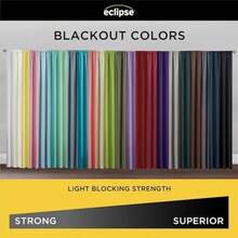 Eclipse Kendall - Cortina térmica para Ventana de Dormitorio o Sala de Estar (1 Panel), 42 x 54 Pulgadas, Color(Azul (Pool) 106.7An x 213.4Al cm (1 Paneles)) - Multicolor - Ver 4