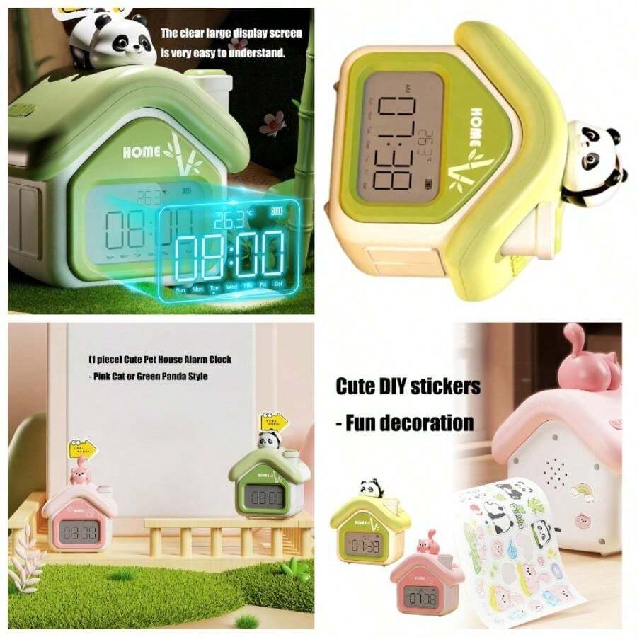 Nursery Clocks - Green - View 1